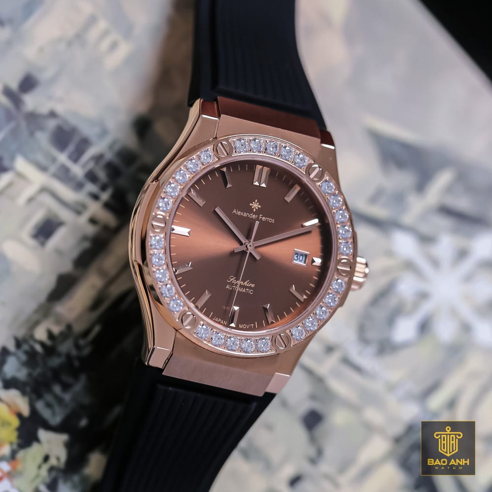 Đồng Hồ Nam Alexander Ferros 6161R-08