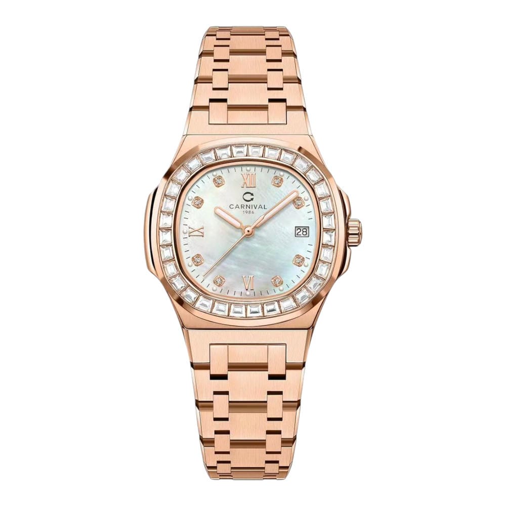 Đồng hồ Nữ Carnival 8160L2-VH-TK (Xà Cừ Trắng)