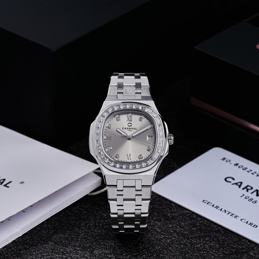 Đồng hồ Nữ Carnival 8160L2-VT-S (Xám)