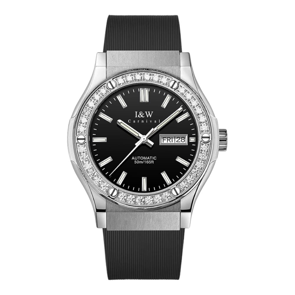 Đồng hồ Nam I&W Carnival 55851G2-S3 (Màu đen)